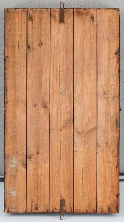 KJARTAN SLETTEMARK, collage, signerad med dedikation, daterad 12/7-82.