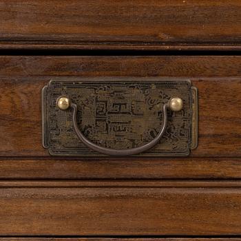 A Chinese hardwood desk, 20th century.