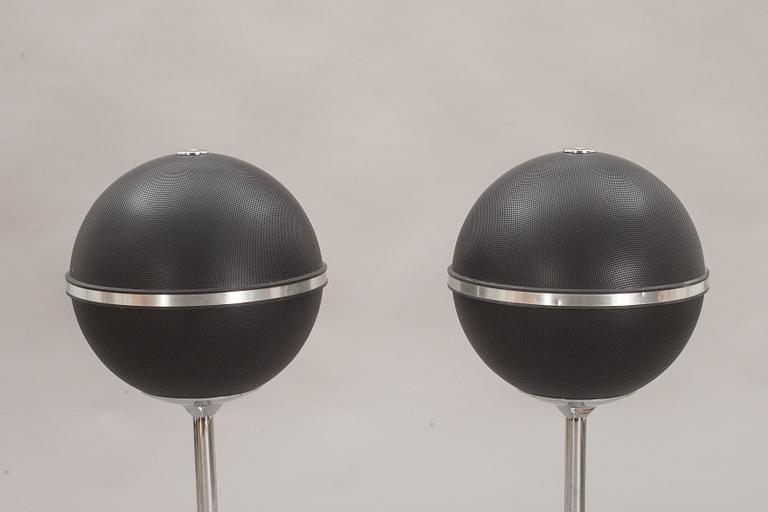 HÖGTALARE, ett par. "Audiorama", Grundig, 1900-talets slut.