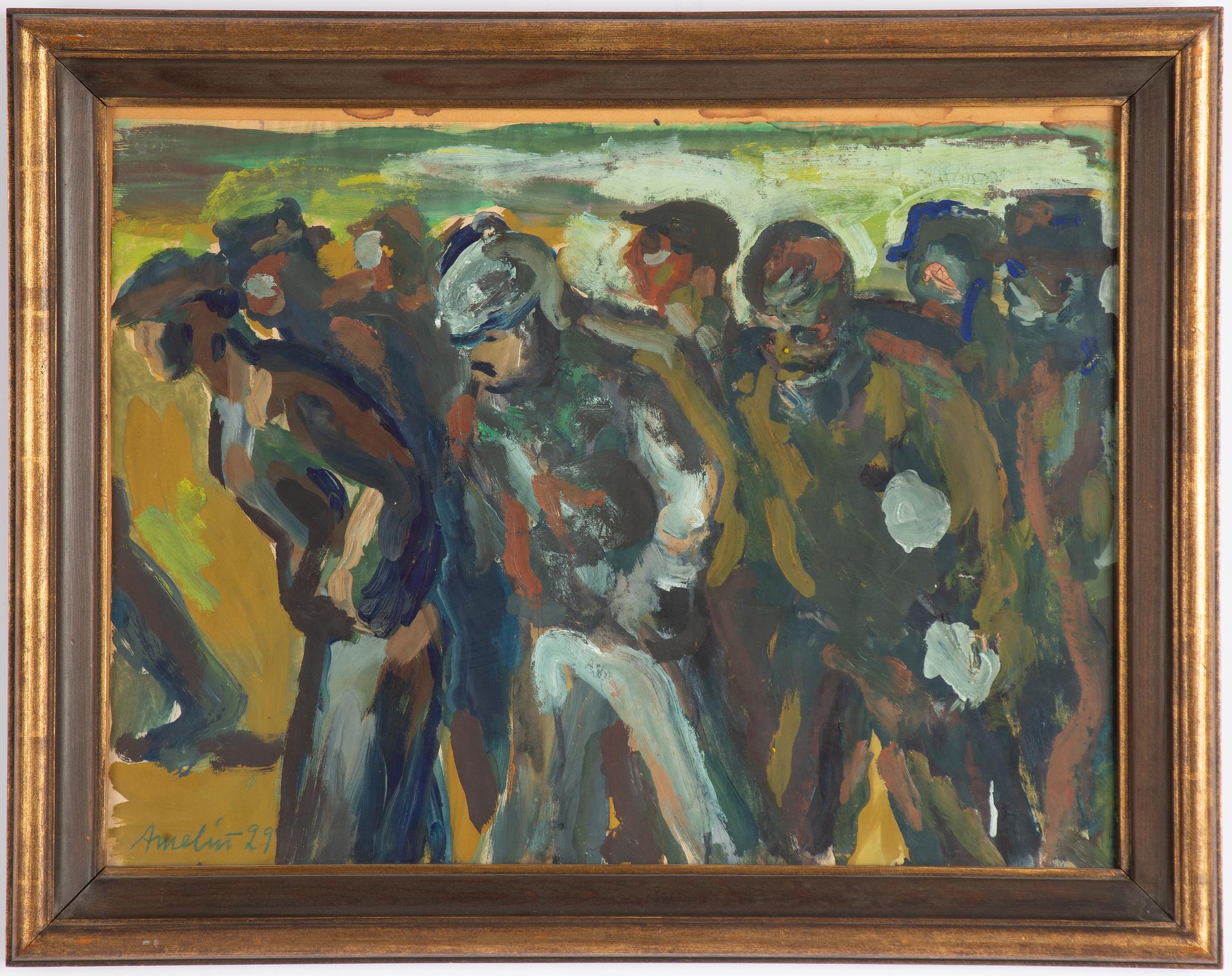 Albin Amelin, "Arbetare".