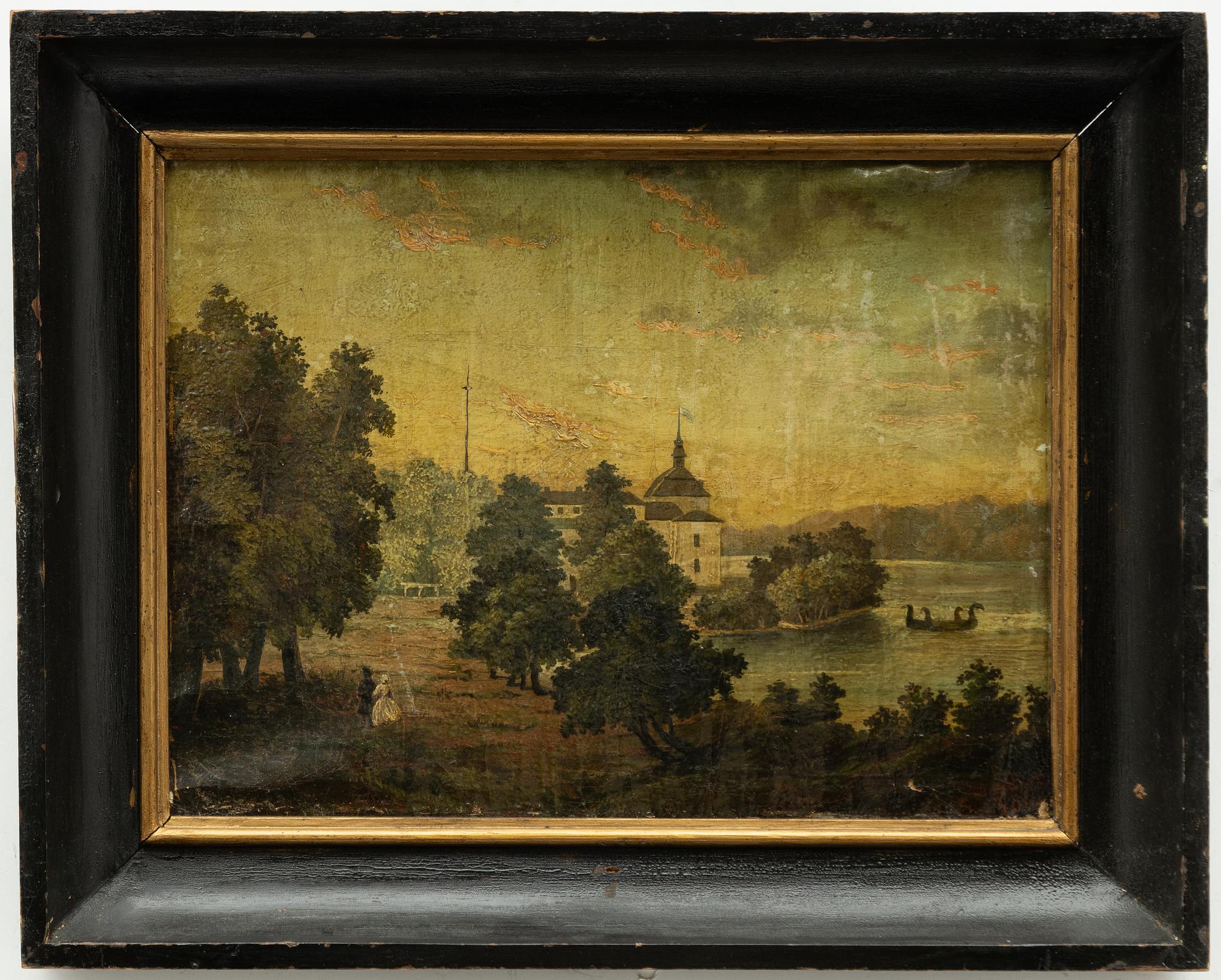 Okänd konstnär, tidigt 1800-tal, Ulriksdals slott.