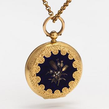 Blondel & Melly, pocket watch, 31 mm.