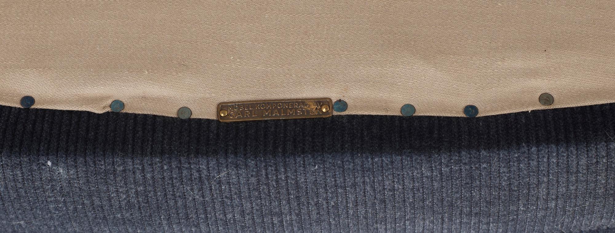 FÅTÖLJ, Samsas, Carl Malmsten. 1900-talets andra hälft.