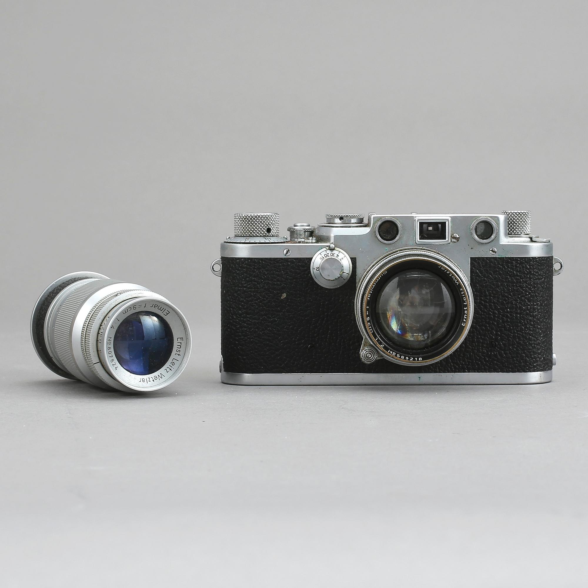 KAMERA, Leica, 1900-talets mitt.