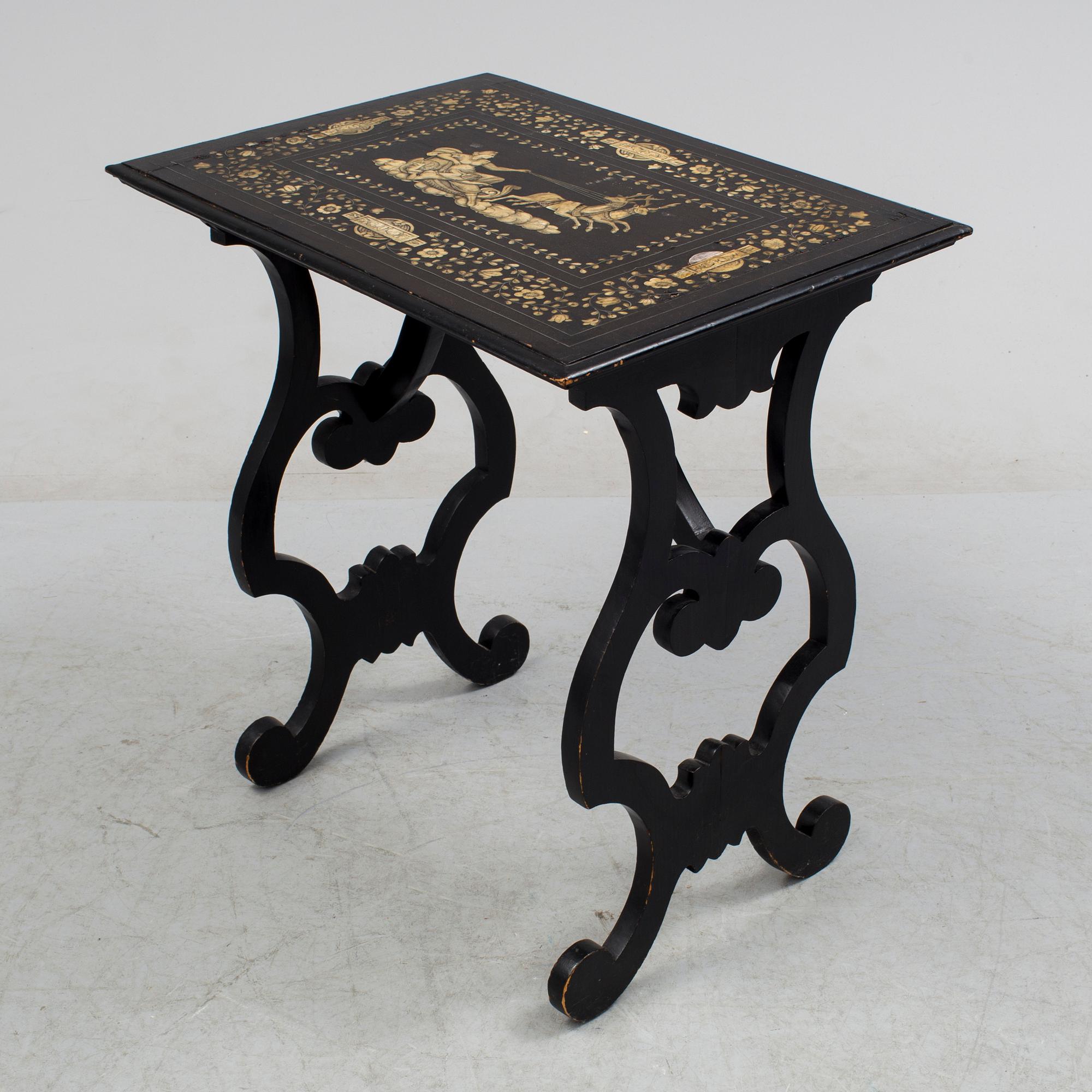 BORD, 1700-tal, senare underrede.