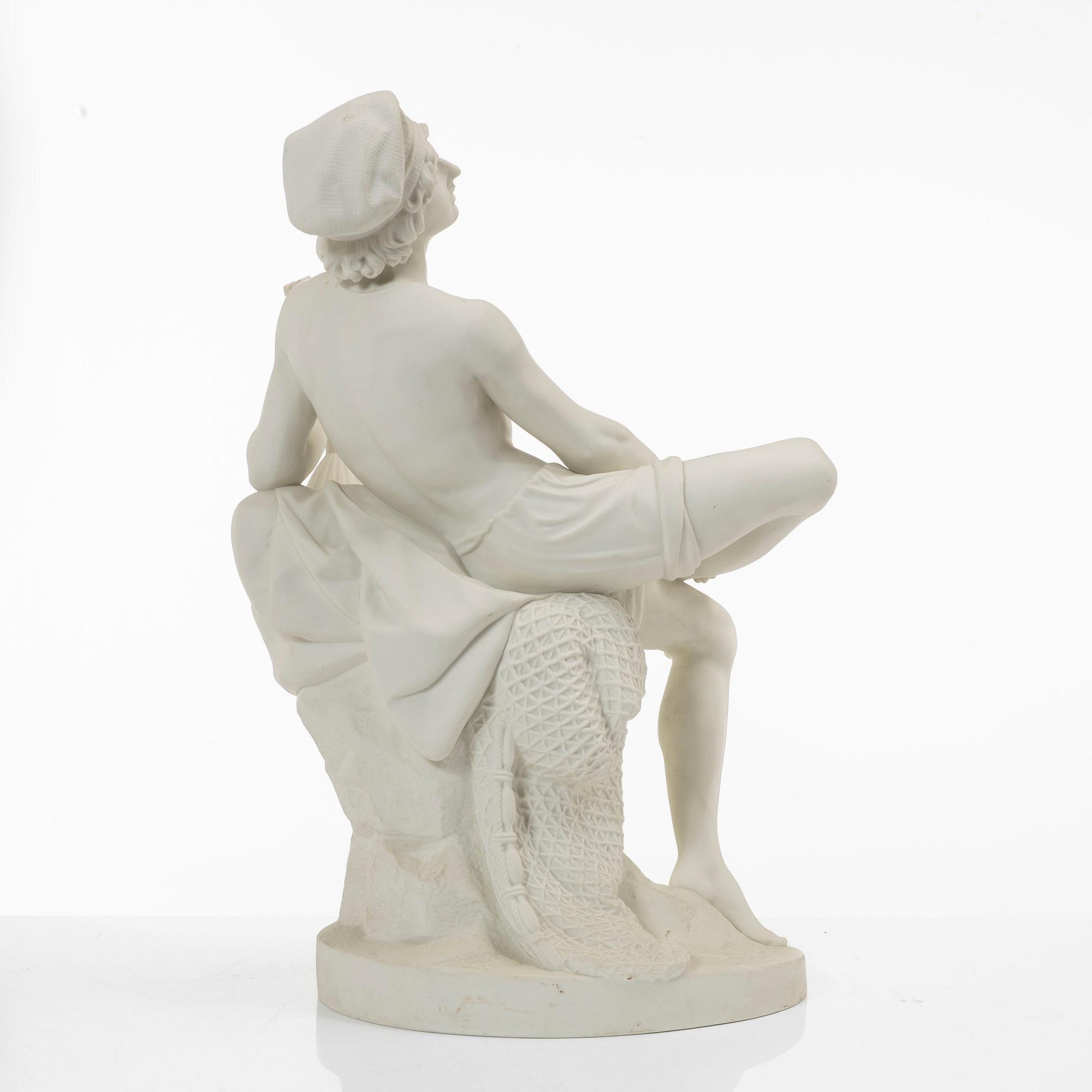 Gustaf Qvarnström, after, "Neapolitan fisher boy".