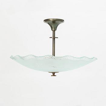 Ceiling lamp, 1920-30s.