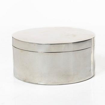 Gustaf Hagström, dosa, silver, Stockholm 1803.