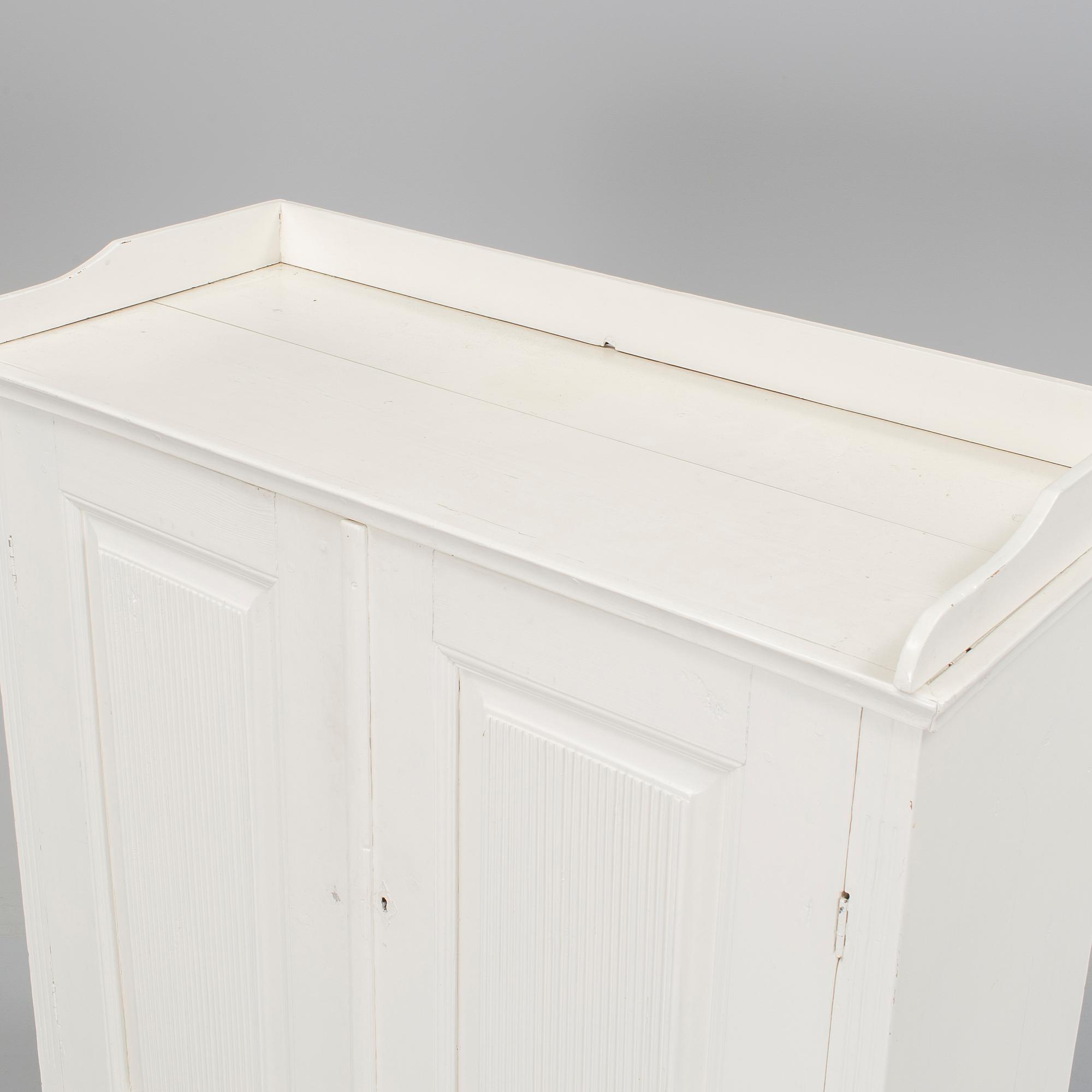 A first half of the 19th century cupboard.