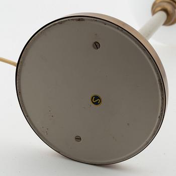 A Swedish table lamp, model E1251, Asea, mid 20th century.