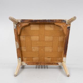 Karmstolar, ett par, gustavianska, Lindome, 1800-tal.