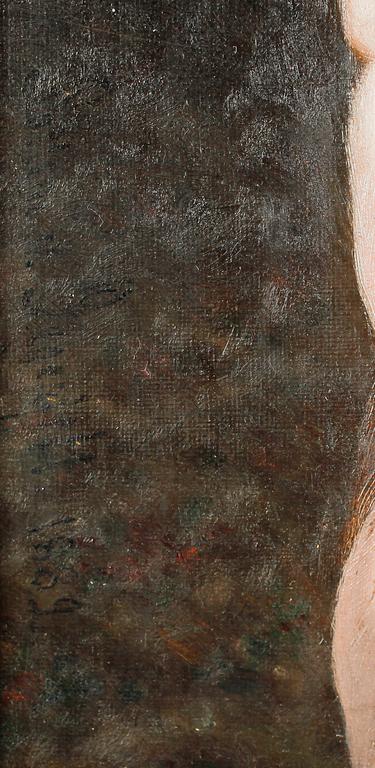 LOTTEN VON GEGERFELT, olja på duk, signerad och daterad 1882.