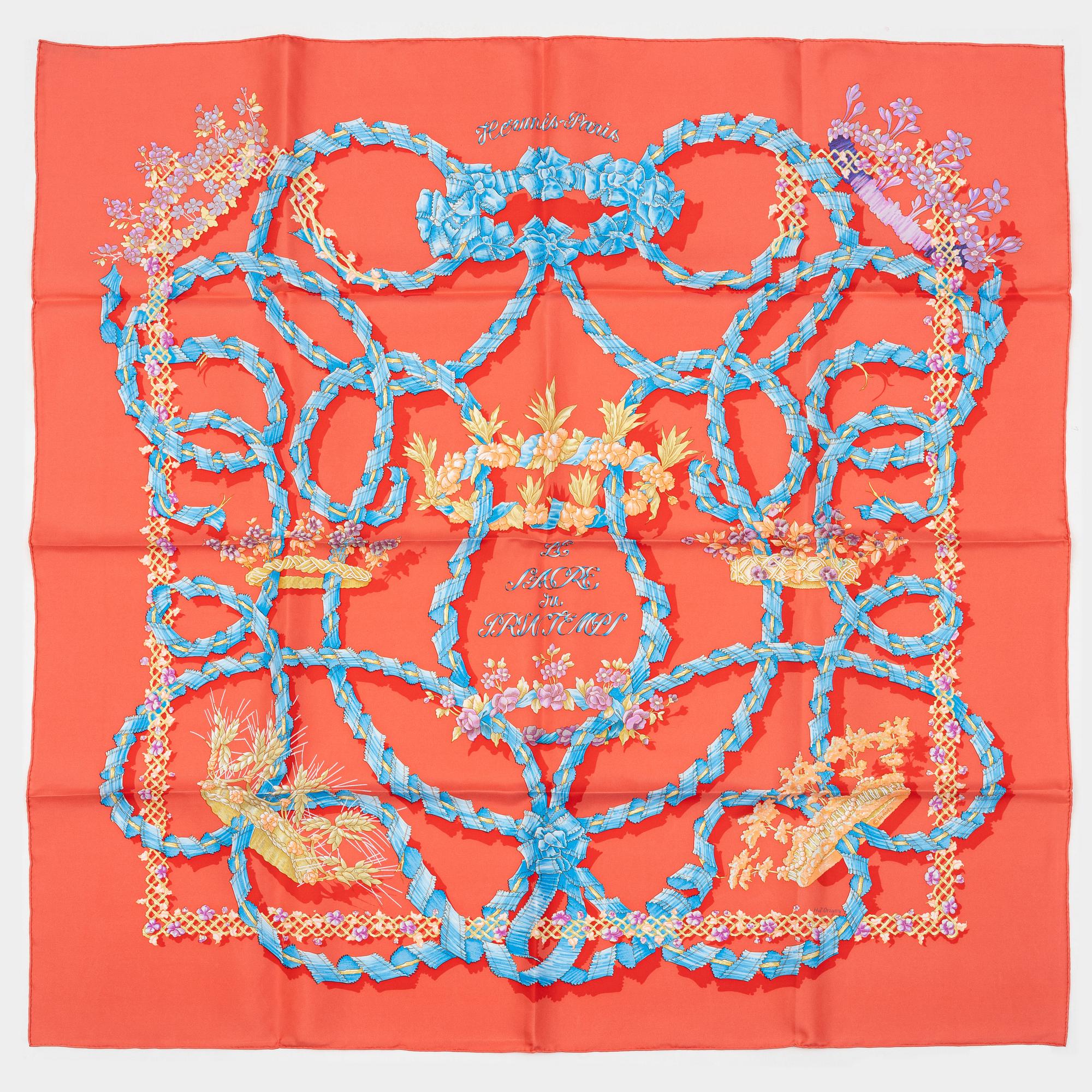 Hermès, scarf, "Le Sacre du Printemps".