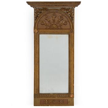 A Swedish Empire mirror, first half of the 19th century.