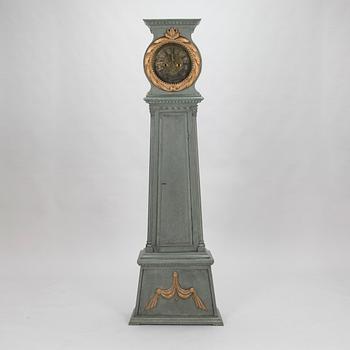 A Gustavian early 19th-century longcase clock by Assar Jacobsson, Sweden.