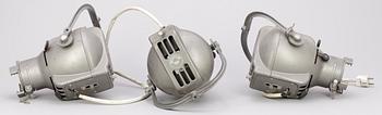 FOTOLAMPOR, 3 st, industri, Strand Electric, England, 1900-tal.