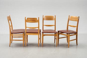 STOLAR, 4 st, "Calmare Nyckel", design Carl Malmsten.