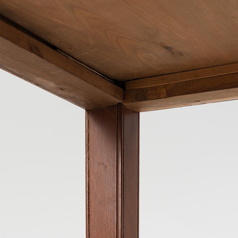 A Gustavian style table, 19th Century.