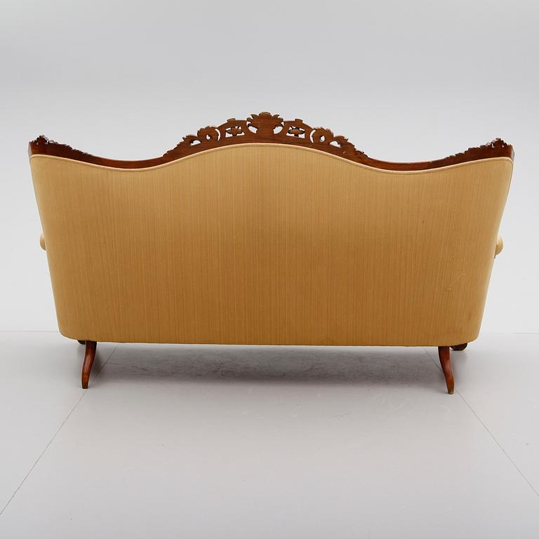 SOFFA, nyrokoko, sent 1800-tal.