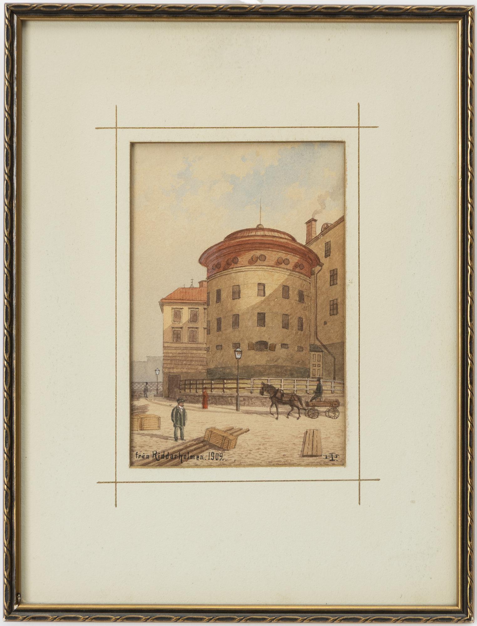 Fredrik Isberg, "Från Riddarholmen".