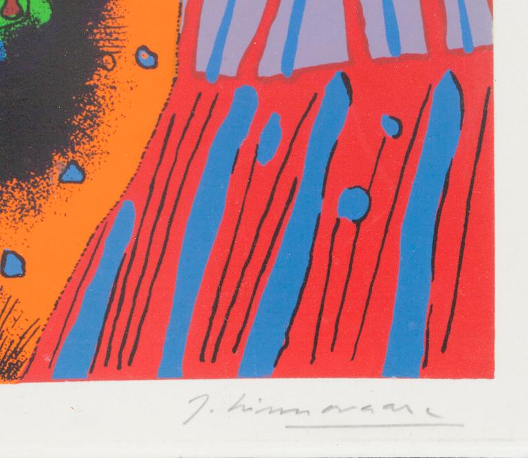 JUHANI LINNOVAARA, Serigrafi, sign. 79/90.