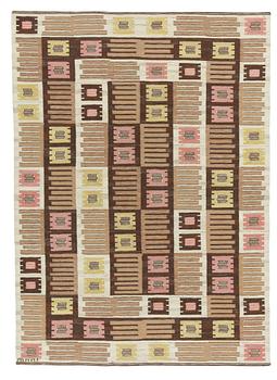 520. Märta Måås-Fjetterström, MATTA. "Nyponblomman". Rölakan. 245,5 x 178 cm. Signerad AB MMF.
