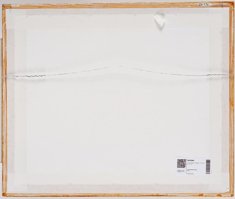 Jacob Hägg, The frigate "Vanadis" on a beam reach.