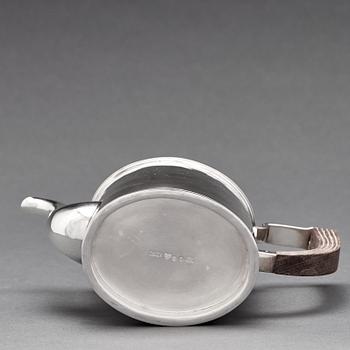 Carl Fredrik Carlman, a 3 pieces coffee service, Stockholm 1967.