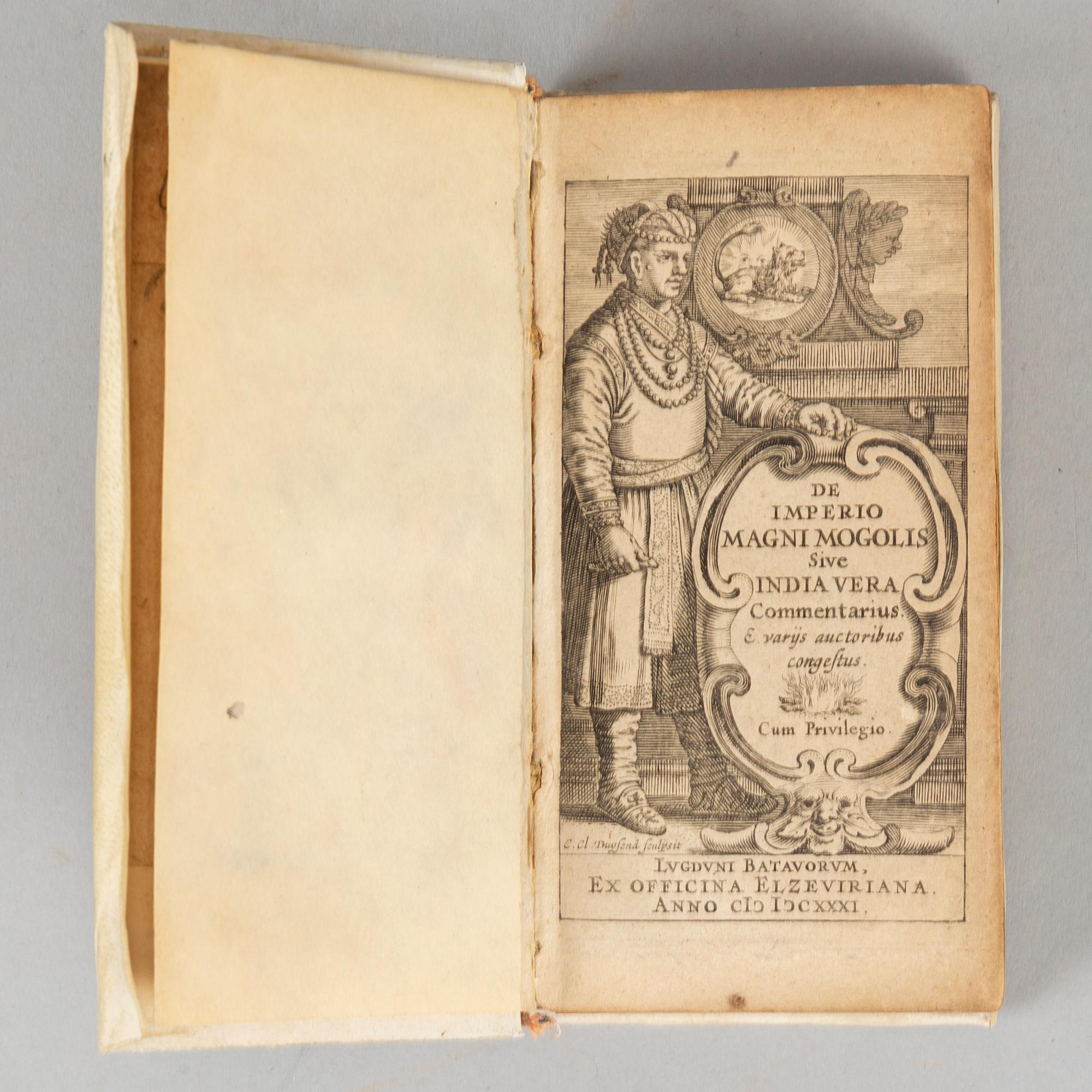 Elzevirs 1631, 1632, 1634 (Asia, Constantinople, Turkey) (3 vol).