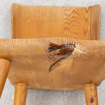 Göran Malmvall, chairs, 3 pcs, Svensk Fur.