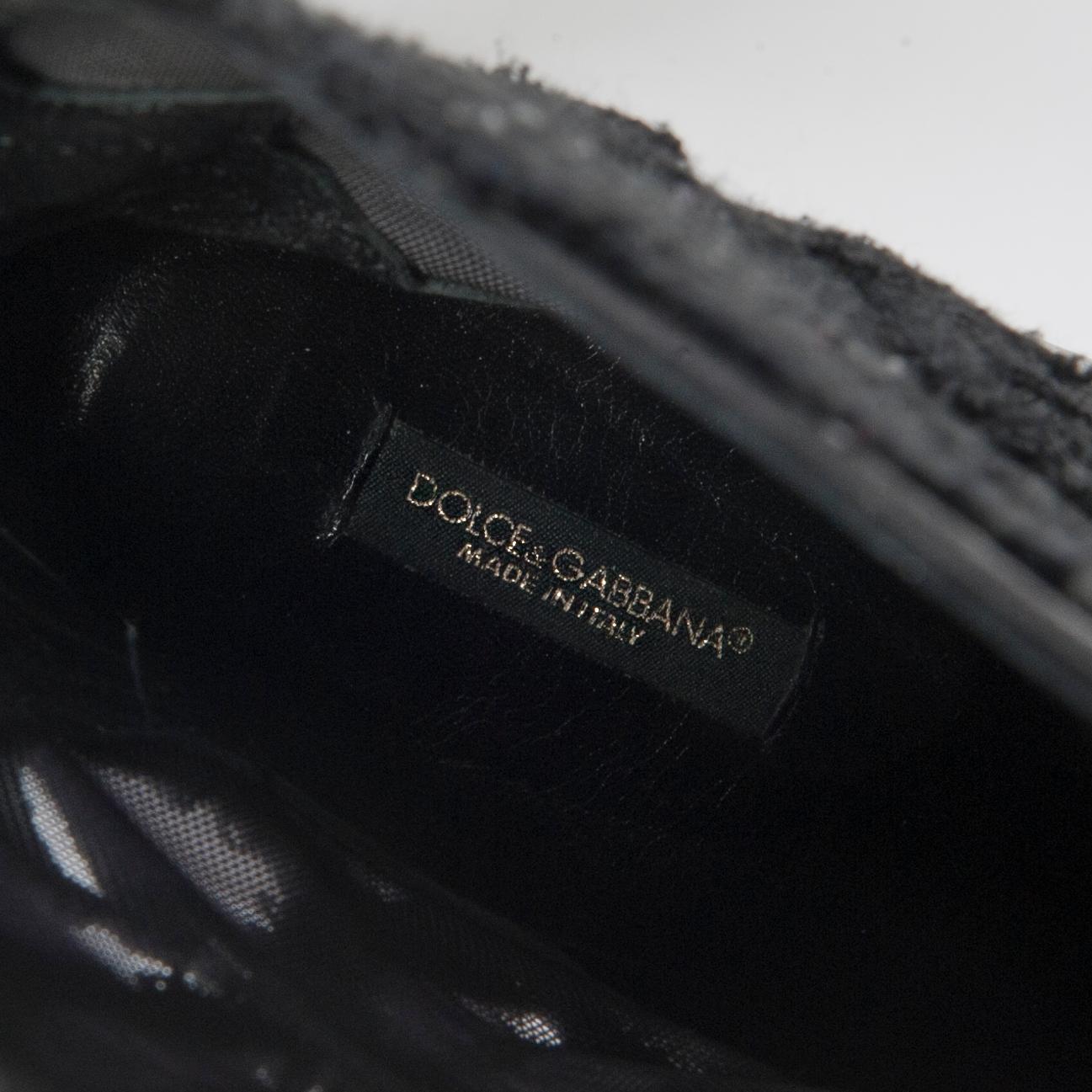 DOLCE & GABBANA, stövletter, storlek 40 1/2.