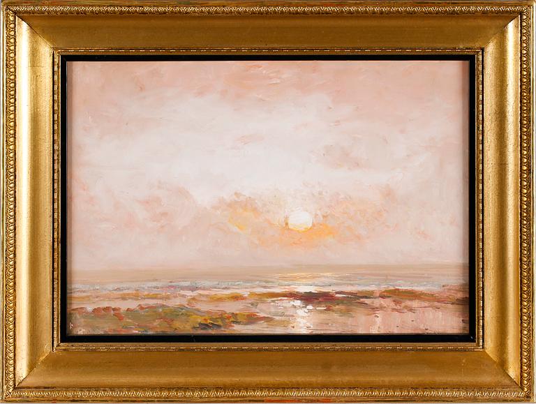 DIXON CLARK, tillskriven, gouache, ej signerad.