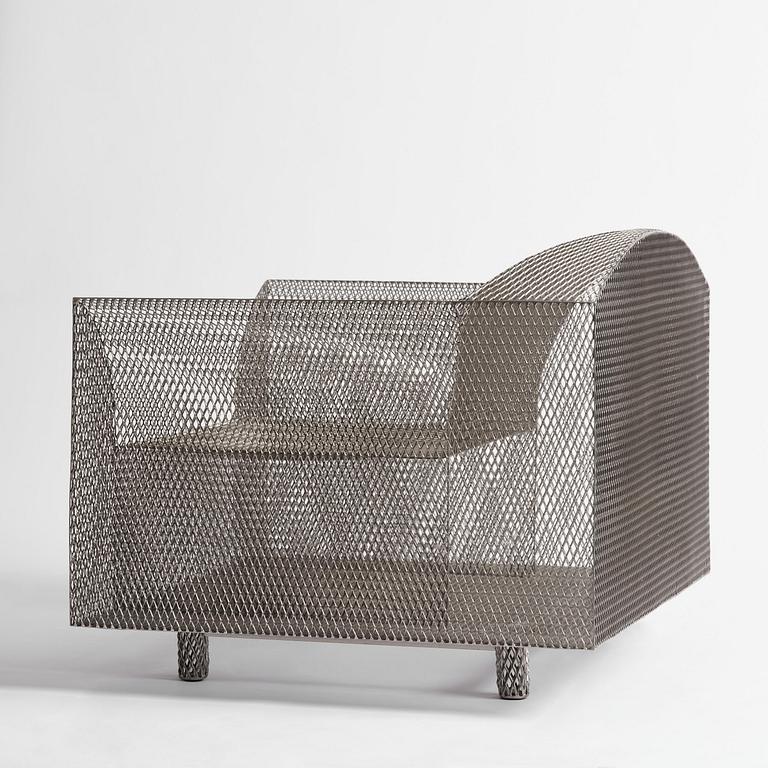 Shiro Kuramata, fåtölj, "How High the Moon", Vitra, 2003.