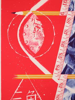 James Rosenquist,  "Flame out for Picasso",