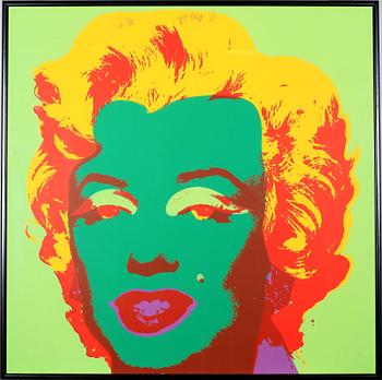 ANDY WARHOL, kopia efter, färgseriegrafi.