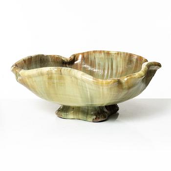 Allan Ebeling, a glazed ceramic bowl, Torshälla 1930s.