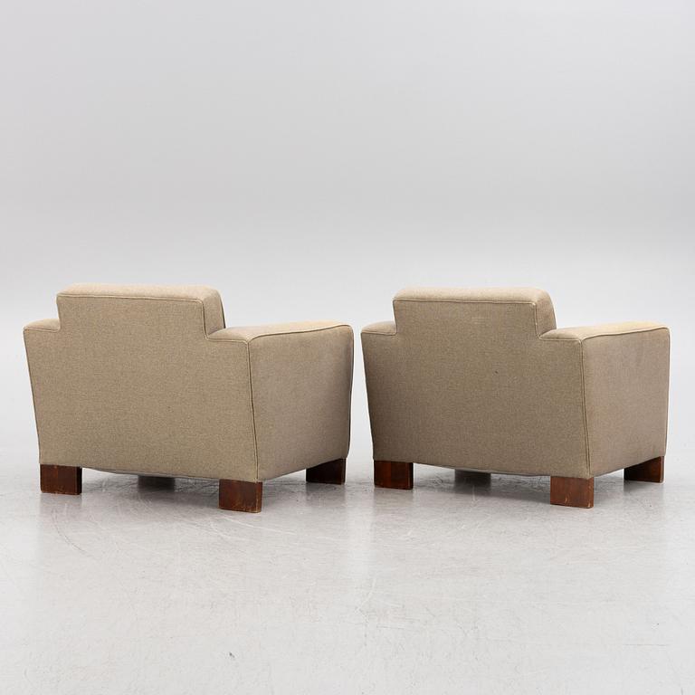 Fåtöljer ett par, Swedish Modern, 1930-tal.
