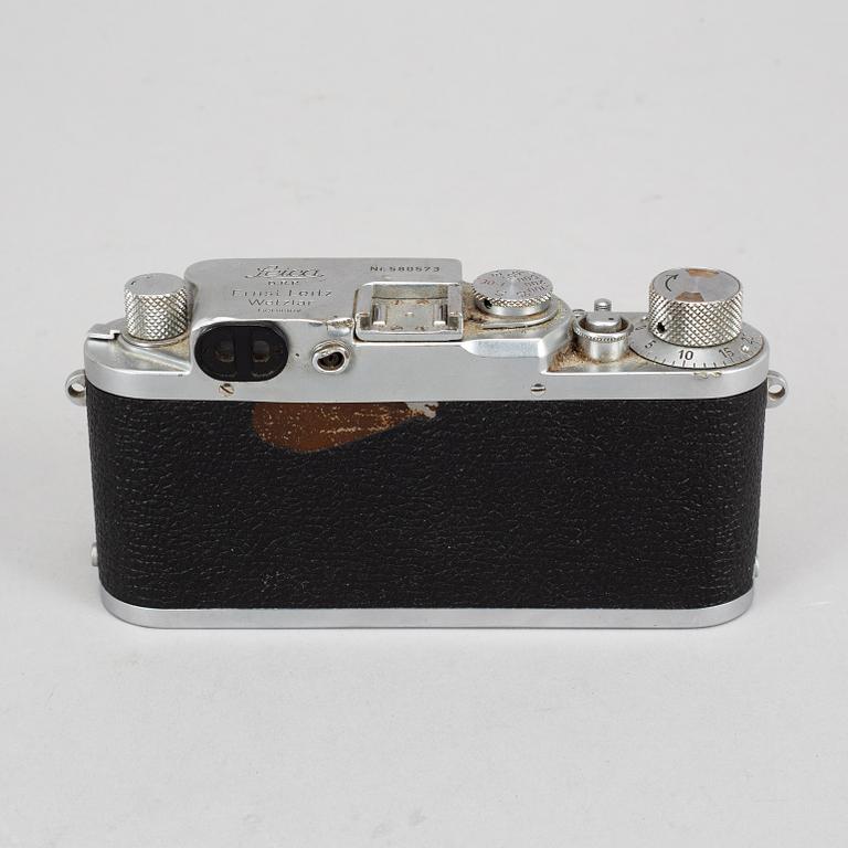 Leica IIIf, "Black Dial", 1951-52, chrome.