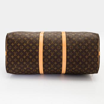 Louis Vuitton, a Monogram Canvas 'Keepall 60 Bandoulière' weekendbag.