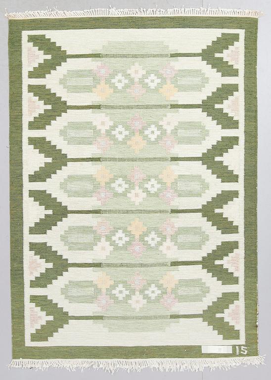 MATTA, Rölakan, signerad IS (Ingegerd Silow), 1900-talets andra hälft. 236 x 169 cm.