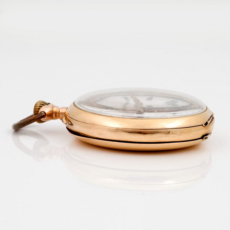 POCKET WATCH, 14K gold,