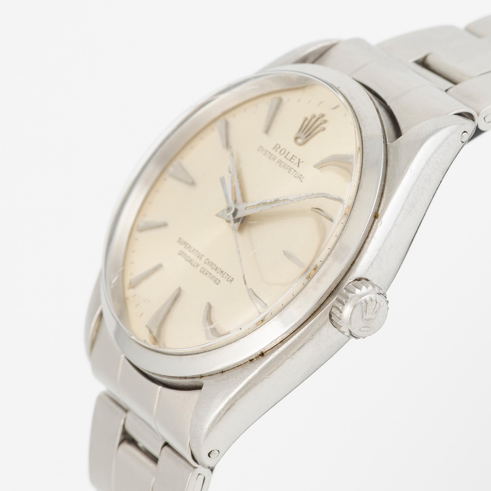 Rolex, Oyster Perpetual, wristwatch, 34 mm.