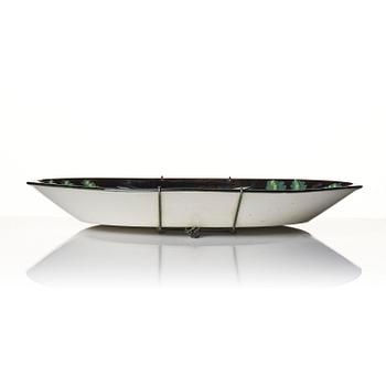 Birger Kaipiainen, a decorative ceramic dish, Arabia, Finland, 1970s.