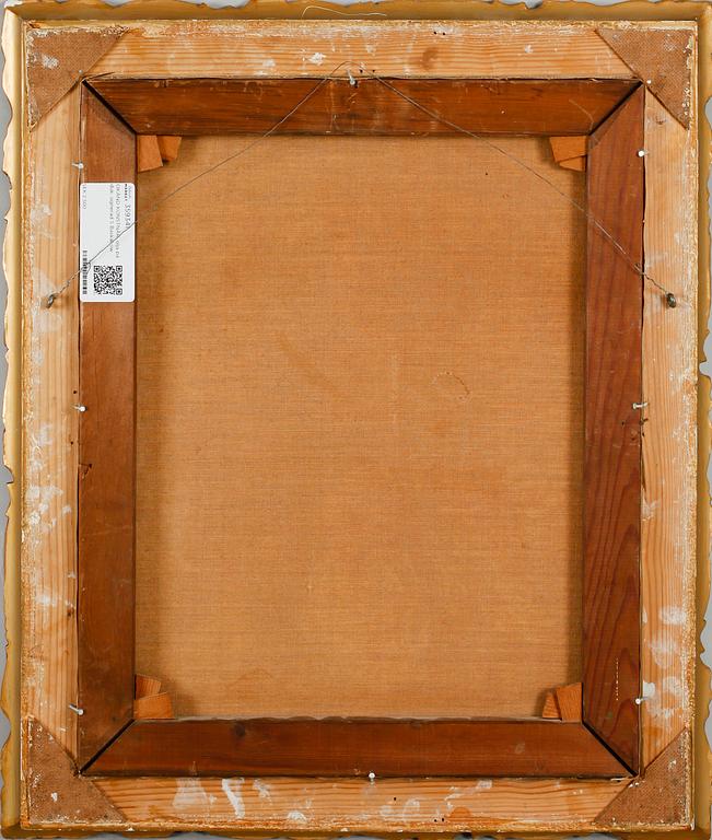 OKÄND KONSTNÄR, olja på duk, signerad S Baskakow.