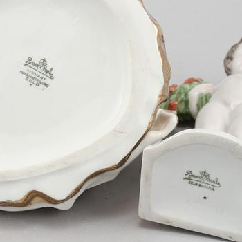 FIGURINER, 2 st, porslin, Rosenthal, 1900-tal.