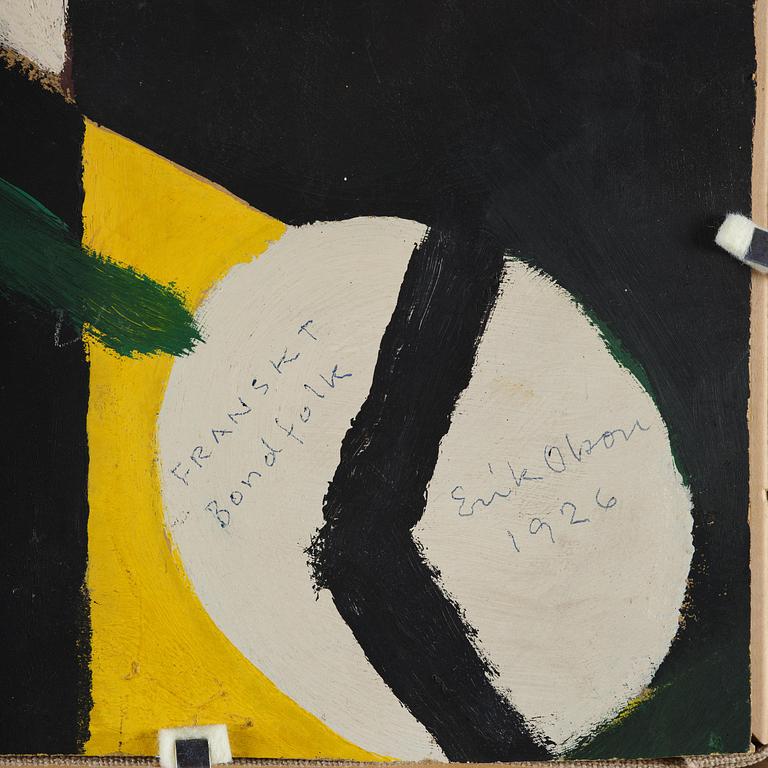 Erik Olson, "Franskt bondfolk".