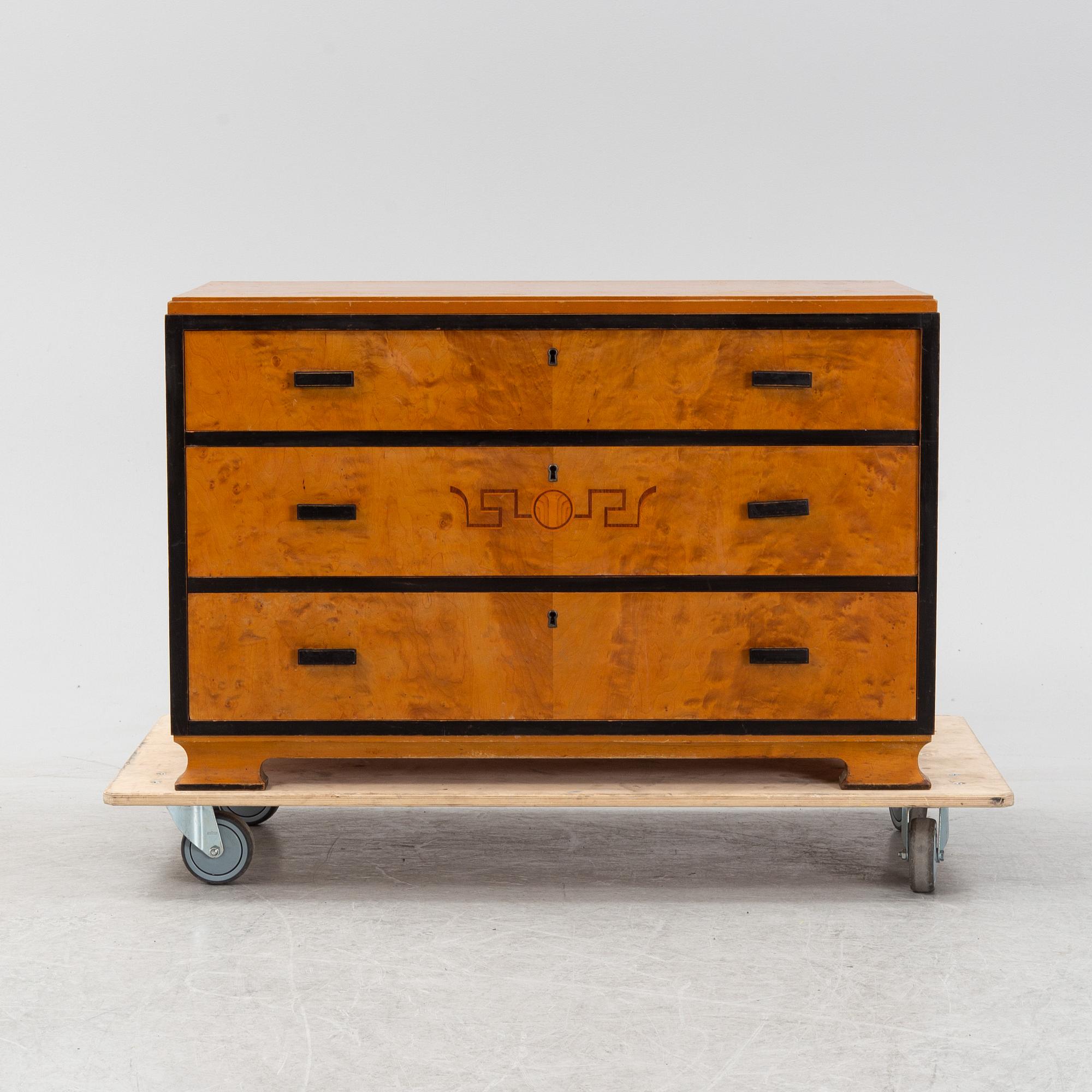 Byrå, funkis, 1930-tal.