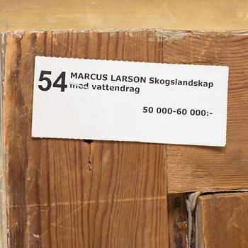 MARCUS LARSON, olja på duk, signerad SM Larson pinx. o daterad 1850.