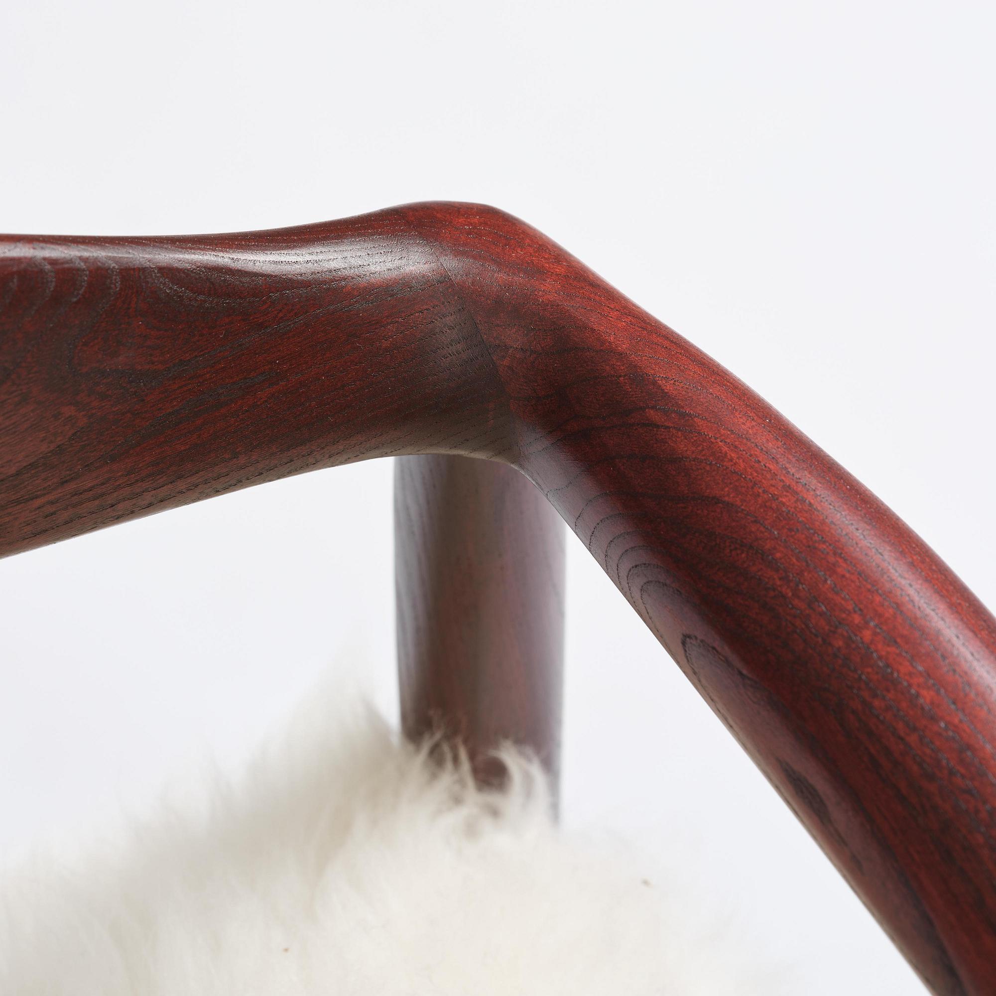 Niklas Runesson, a unique chair, executed in his studio, Stockholm, 2025.