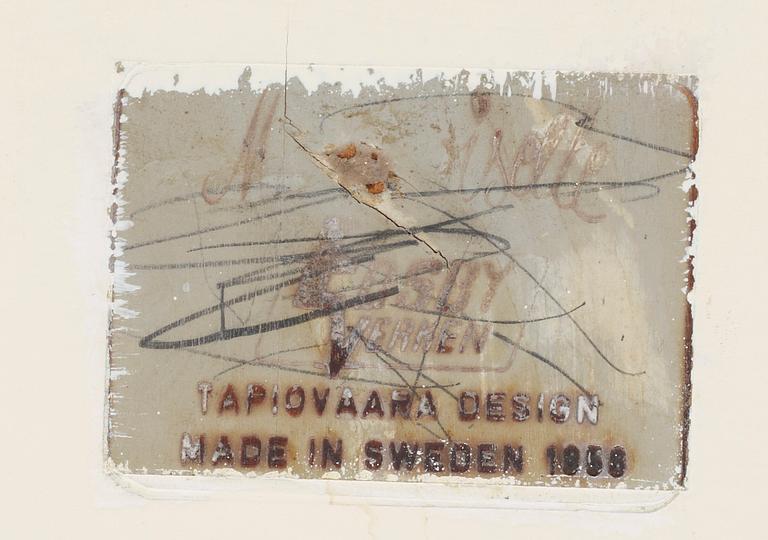 STOL. "Mademoiselle". Ilmari Tapiovaara, Edsbyverken, 1958.